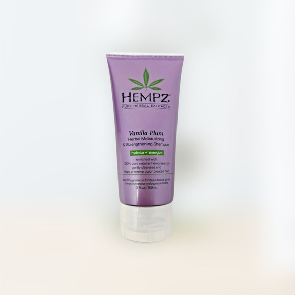 Hempz New Vanilla Plum herbal moisturizing & strengthening shampoo 89 ml - Picture 1 of 2